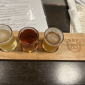 DRY 85 OC - Beer flight - New American Near Me - Ocean City, Maryland DRY 85 OC - Beer flight - New American Near Me - Ocean City, Maryland
