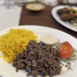 The Garden - Beef shawarma