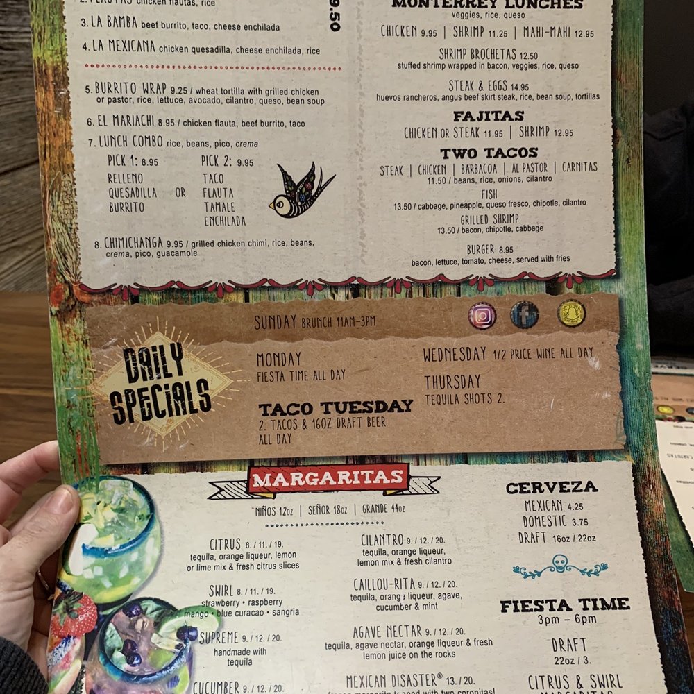 La Carreta - Houma - Lunch Menu - Mexican Near Me - Houma, Louisiana La Carreta - Houma - Lunch Menu - Mexican Near Me - Houma, Louisiana