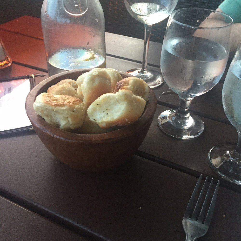 Edgewater Restaurant - Garlic Knots before the meal! - Seafood Near Me - Hampton Bays, New York Edgewater Restaurant - Garlic Knots before the meal! - Seafood Near Me - Hampton Bays, New York