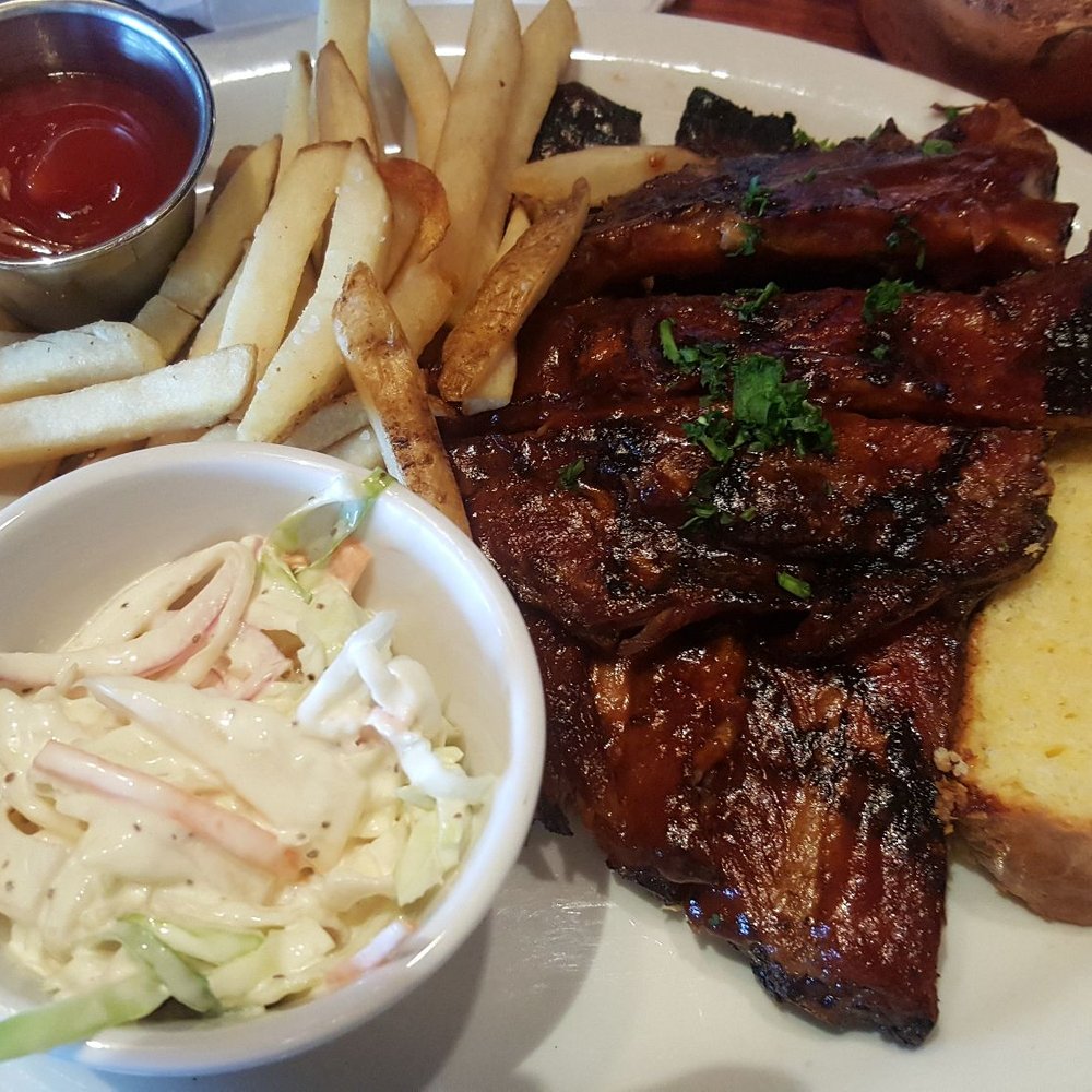 Ports Cafe - Half rack of ribs - New American Near Me - Geneva, New York Ports Cafe - Half rack of ribs - New American Near Me - Geneva, New York