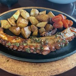 Pao Pao Latin Cuisine - Grilled octopus, very generous portion. Cooked perfectly.