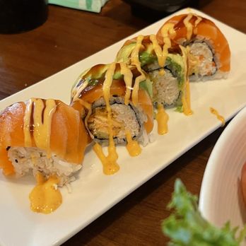 EAT'S SUSHI - IN&OUT SALMON ROLL - Sushi Bars Near Me - Costa Mesa, California