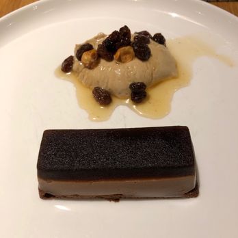 Qantas First Class Lounge - Chocolate mousse - Airport Lounges Near Me - Los Angeles, California