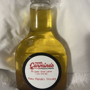 Carmine’s Pizza & Pasta - House Dressing - Pizza Near Me - Latrobe, Pennsylvania