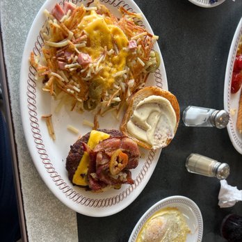 Waffle House - a plate of food on a table - Diners Near Me - New Iberia, Louisiana Waffle House - a plate of food on a table - Diners Near Me - New Iberia, Louisiana