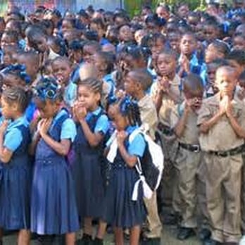 Inter-Carib Children NetWork - this is devotion saying prayers before enter classrooms - Community Service/Non-Profit Near Me - Port Charlotte, Florida