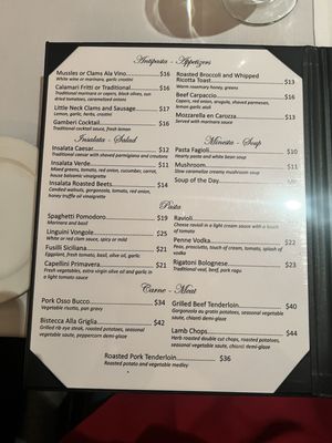 Menu photo 3 Brunello Trattoria Restaurant & Bar Flemington, NJ