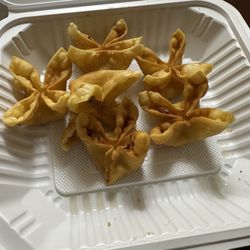 Sakura - Terrible crab Rangoon.  Cold and the ratio was off.  Imitation crab and hardly any filling.