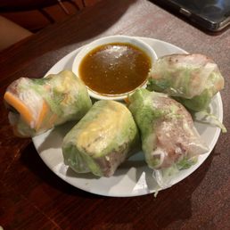 Coconut Spring Rolls Coconut Spring Rolls