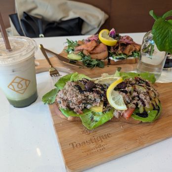 Toastique - Tuscan tuna and smoked salmon toasts - Juice Bars & Smoothies Near Me - Henderson, Nevada Toastique - Tuscan tuna and smoked salmon toasts - Juice Bars & Smoothies Near Me - Henderson, Nevada