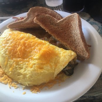 Halfway House Restaurant - Hama Hama omelet $15 - Diners Near Me - Brinnon, Washington