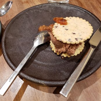 Abaita - House made chocolate ice cream between two thin chocolate chip cookies - Mediterranean Near Me - New York, New York Abaita - House made chocolate ice cream between two thin chocolate chip cookies - Mediterranean Near Me - New York, New York