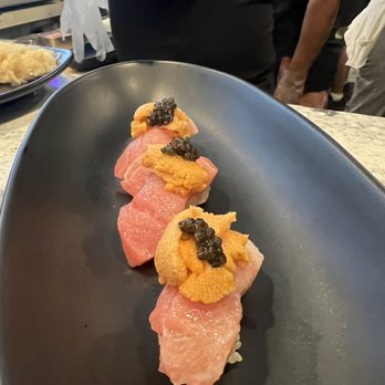 Umai Omakase - Kings Platter, Chu Toro, Otoro, Kama toro, hokkaido uni and caviar - Sushi Bars Near Me - Verona, New Jersey Umai Omakase - Kings Platter, Chu Toro, Otoro, Kama toro, hokkaido uni and caviar - Sushi Bars Near Me - Verona, New Jersey