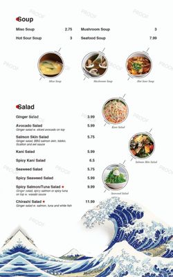 Menu photo 3 Osaka Sushi Tenafly, NJ