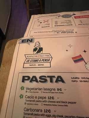 Menu photo 4 Ce Stamo a Pensá Rome, RM Menu photo 4 Ce Stamo a Pensá Rome, RM