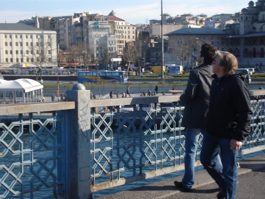 Galata Bridge by null