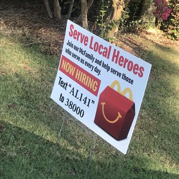McDonald's - a sign in front of a tree - Fast Food Near Me - Leeds, Alabama McDonald's - a sign in front of a tree - Fast Food Near Me - Leeds, Alabama