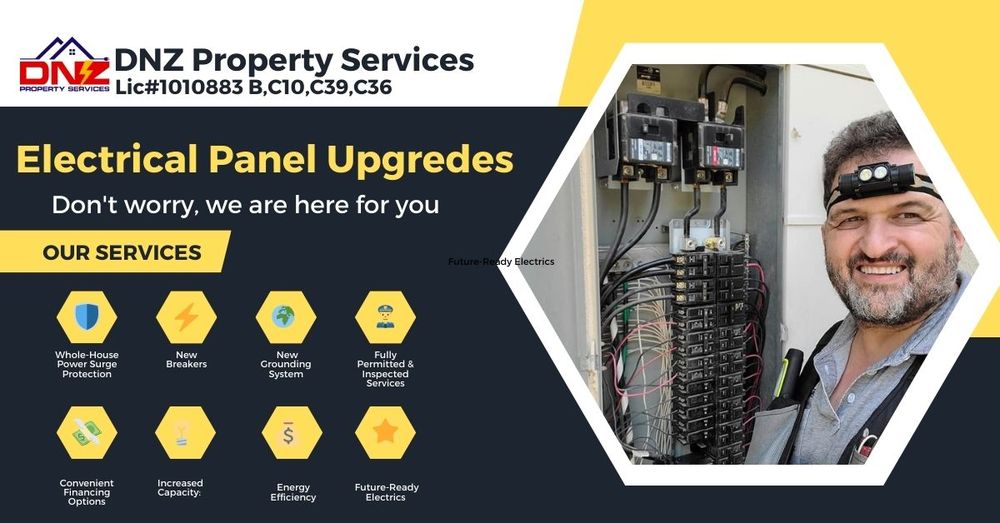 Slide of DNZ Electrical Services