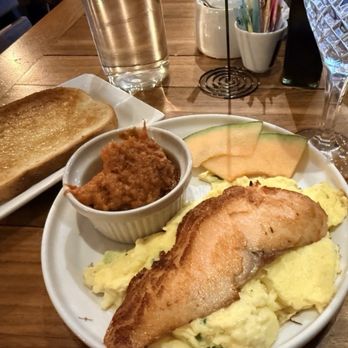 Café Muse - Smoked Salmon Scramble - Breakfast & Brunch Near Me - Royal Oak, Michigan Café Muse - Smoked Salmon Scramble - Breakfast & Brunch Near Me - Royal Oak, Michigan