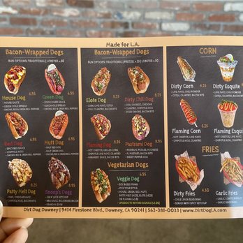 Dirt Dog Downey - Menu pt 2 - Hot Dogs Near Me - Downey, California Dirt Dog Downey - Menu pt 2 - Hot Dogs Near Me - Downey, California