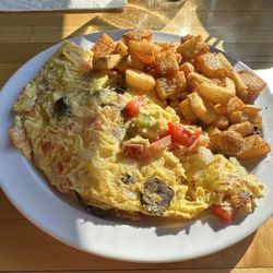 Springs at the Broadwater - Veggie omelette