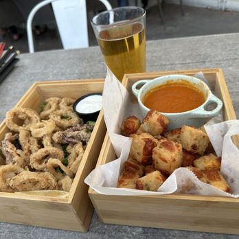 Pier 54 - Fried Calamari and cheese tards - New American Near Me - Tempe, Arizona Pier 54 - Fried Calamari and cheese tards - New American Near Me - Tempe, Arizona