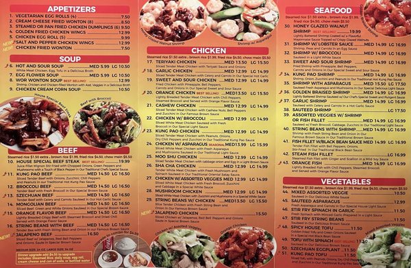 Menu photo 2 Big Chopsticks Anaheim, CA