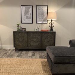 Ironman Painting - Updated color in living room.