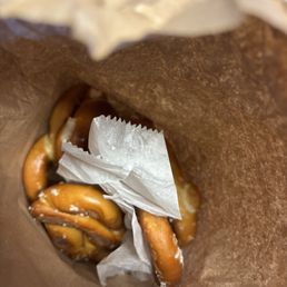 Bag of pretzels Bag of pretzels
