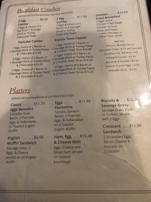 Menu photo 8 Sidewalk Cafe Denton, TX