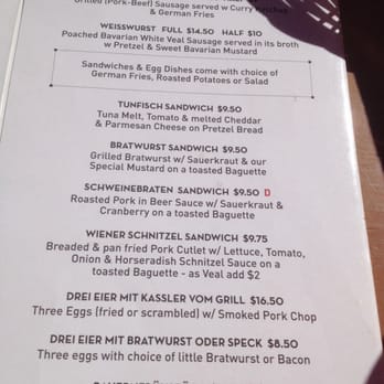 Speisekammer - Lunch menu - German Near Me - Alameda, California Speisekammer - Lunch menu - German Near Me - Alameda, California