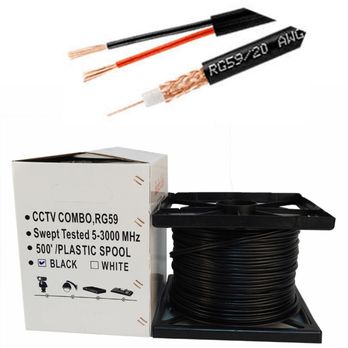 Parts Paradise - $69 500ft wire 18awg 2conductor Power, RG59/U Siamese 95% Braid, 100% Shield, 20awg center wire, 3ghz rated 3.5ghz swept tested, PVC - Electronics Near Me - Redford, Michigan Parts Paradise - $69 500ft wire 18awg 2conductor Power, RG59/U Siamese 95% Braid, 100% Shield, 20awg center wire, 3ghz rated 3.5ghz swept tested, PVC - Electronics Near Me - Redford, Michigan
