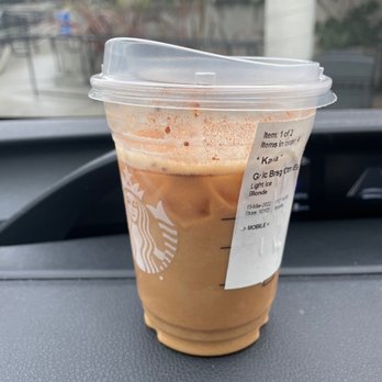 Starbucks - You can tell I didn't drink any. - Coffee & Tea Near Me - Hayward, California Starbucks - You can tell I didn't drink any. - Coffee & Tea Near Me - Hayward, California