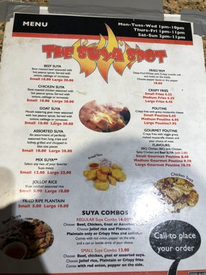 Menu photo 4 The Suya Spot Scarborough Toronto, ON Menu photo 4 The Suya Spot Scarborough Toronto, ON