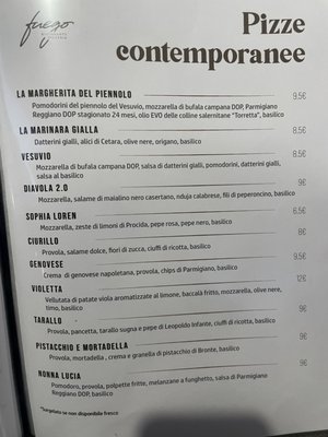 Menu photo 1 Pizzeria Fuego Procida, NA