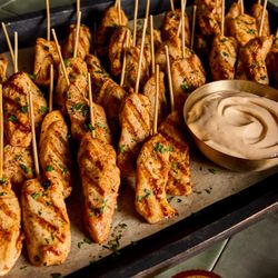 Bi-Rite Catering - Achiote Chicken Skewers