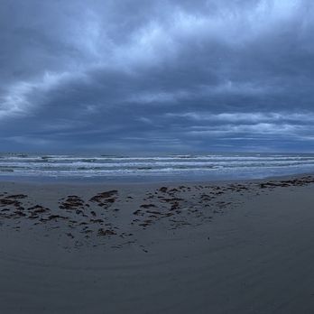 Dellanera RV Park - Pano of beach - RV Parks Near Me - Galveston, Texas Dellanera RV Park - Pano of beach - RV Parks Near Me - Galveston, Texas
