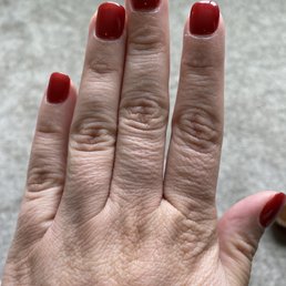 Dip manicure. Dip manicure.
