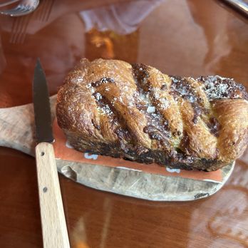 Bad Roman - Garlic babka - incredible and too small, buy 2 for the table! - New American Near Me - New York, New York Bad Roman - Garlic babka - incredible and too small, buy 2 for the table! - New American Near Me - New York, New York