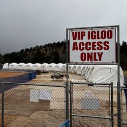 Ruidoso Winter Park - Igloo area