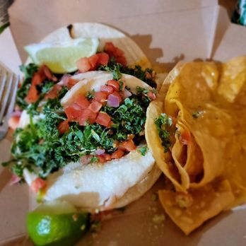Kale My Name - Fried avocado tacos - Vegetarian Near Me - Chicago, Illinois Kale My Name - Fried avocado tacos - Vegetarian Near Me - Chicago, Illinois