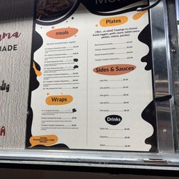 Menu as of 3/13/24 Menu as of 3/13/24