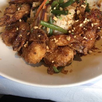 Bonefish Grill - Sorry, I started my amazing KungPao Shrimp Lunch- ah not sorry - Seafood Near Me - Miami, Florida Bonefish Grill - Sorry, I started my amazing KungPao Shrimp Lunch- ah not sorry - Seafood Near Me - Miami, Florida