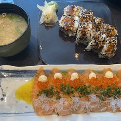 Sticks 'n' Sushi - Miso Soup, Crispy Ebi, & Shake Carpaccio