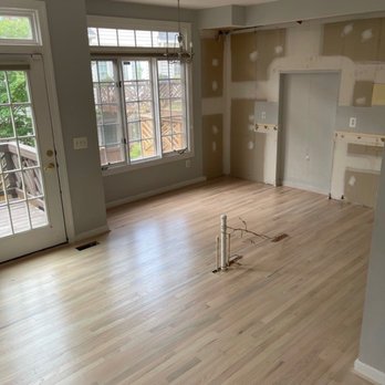 Floors and Designs - Sanding and stain complete! - Flooring Near Me - Burke, Virginia