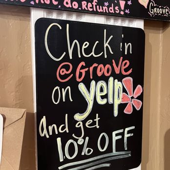 Groove - Don't forget to check in! - Adult Shops Near Me - Gilbert, Arizona