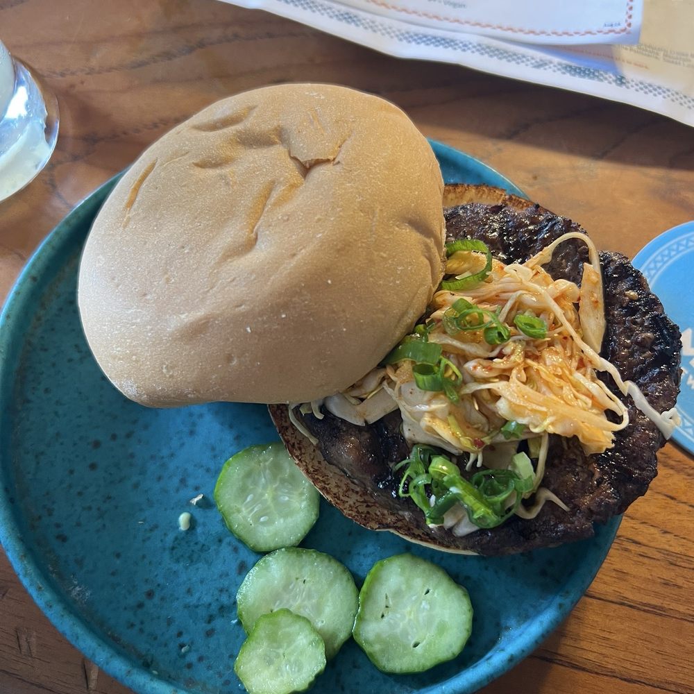 Piko Kitchen + Bar - Kalbi Burger - Cocktail Bars Near Me - Honolulu, Hawaii