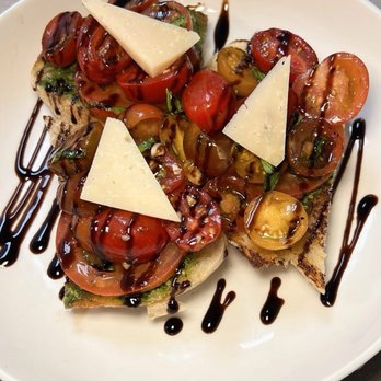 Get Toasted - Bruschetta with pesto - Breakfast & Brunch Near Me - Riverbank, California