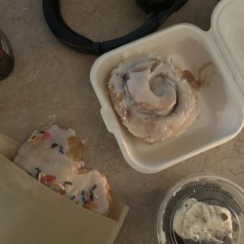 Jenny’s Baking - Strawberry Poptart, GF Chocolate Cake Cup, and a Cinnamon Roll - Custom Cakes Near Me - Bloomington, Indiana